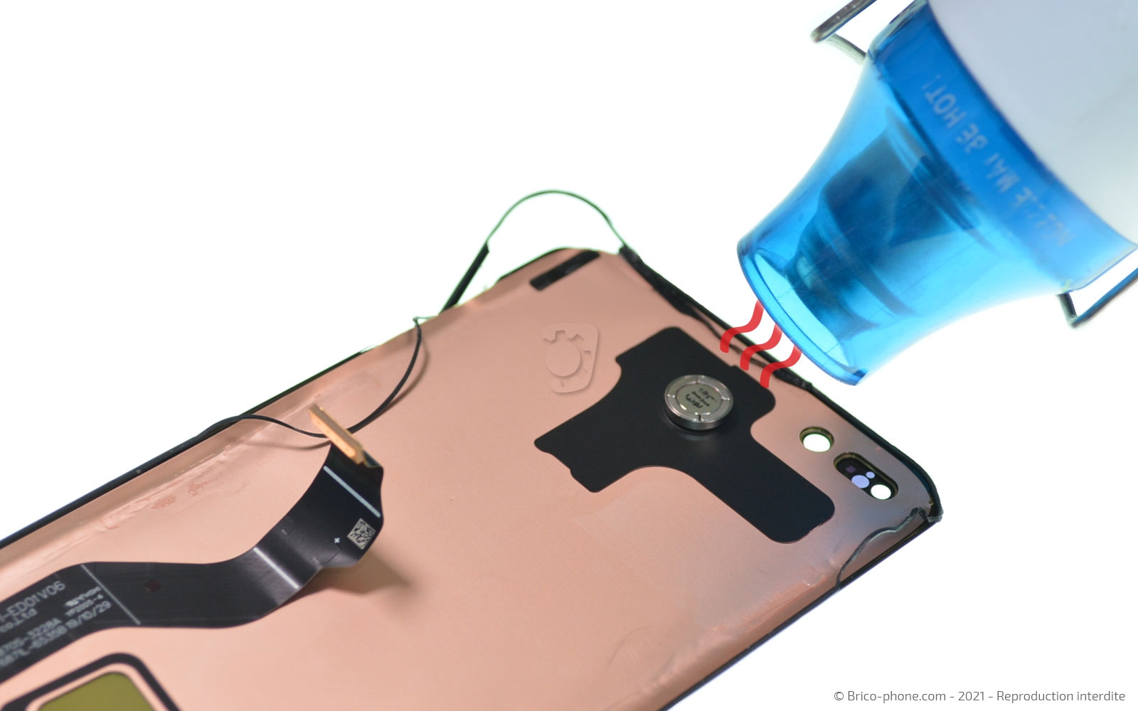 Changement de l'écran seul sur P40 Pro photo 1