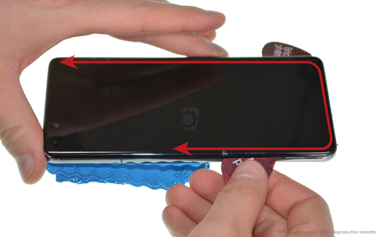 Changement de l'écran seul sur P40 Pro photo 1