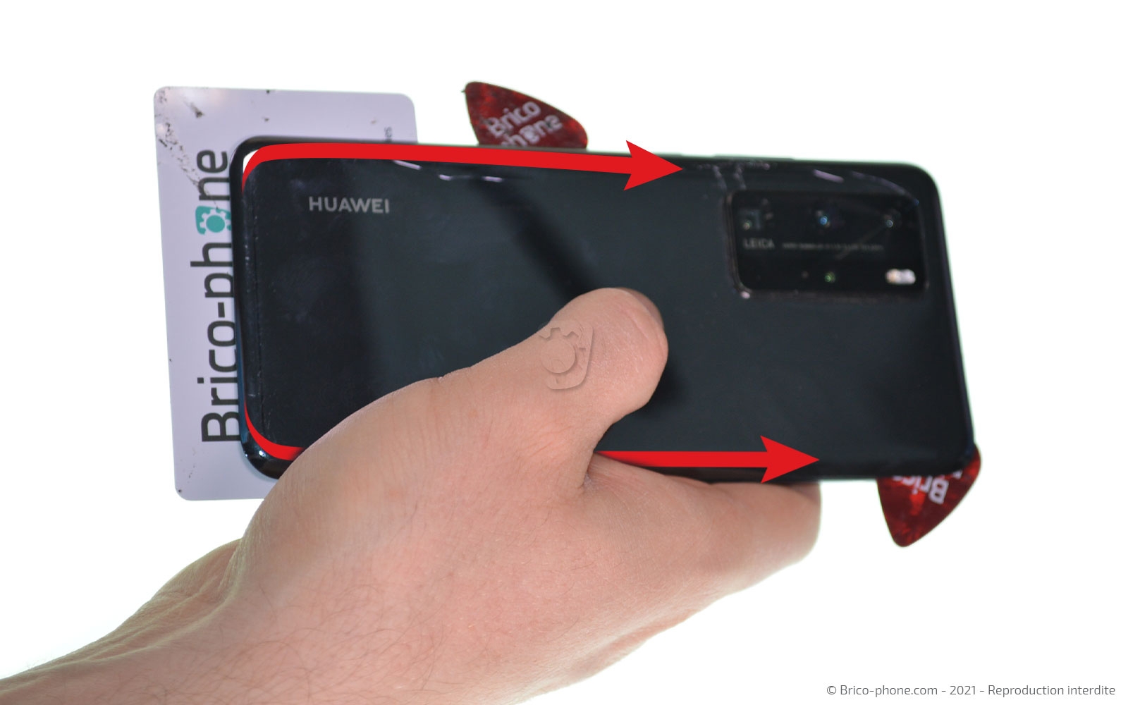Changement de l'écran seul sur P40 Pro photo 3