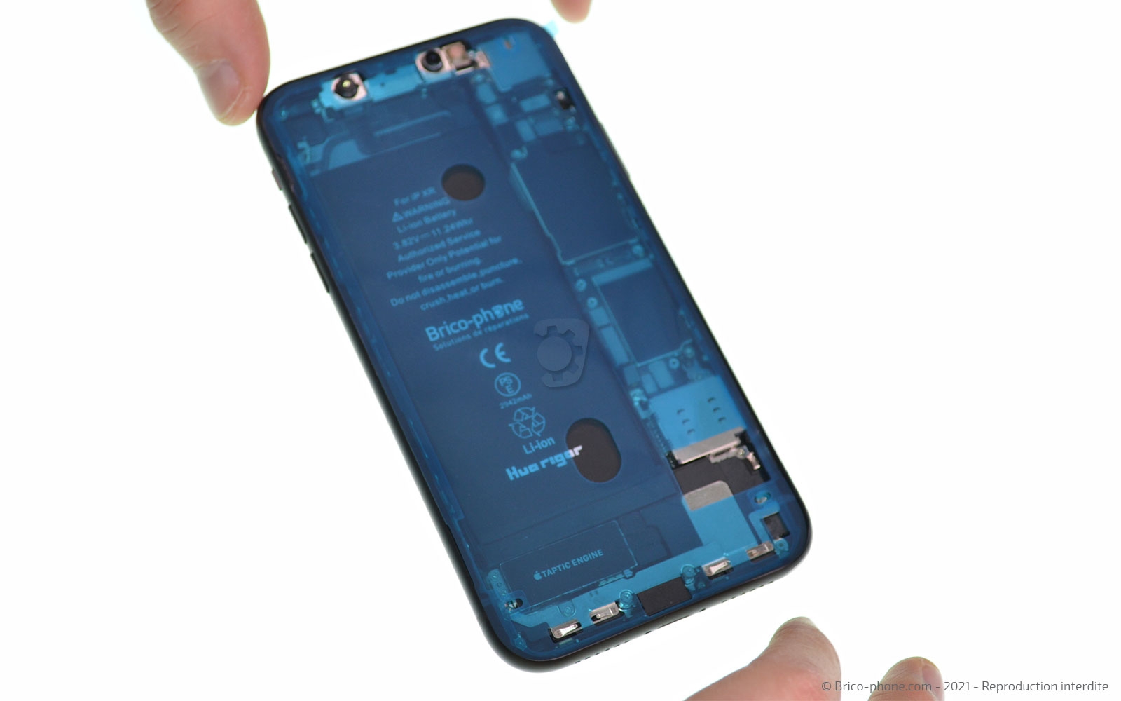 Changement de la coque arrière sur iPhone XR photo 2