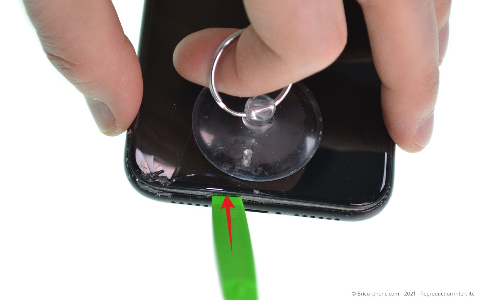 Changement de la coque arrière sur iPhone XR photo 2