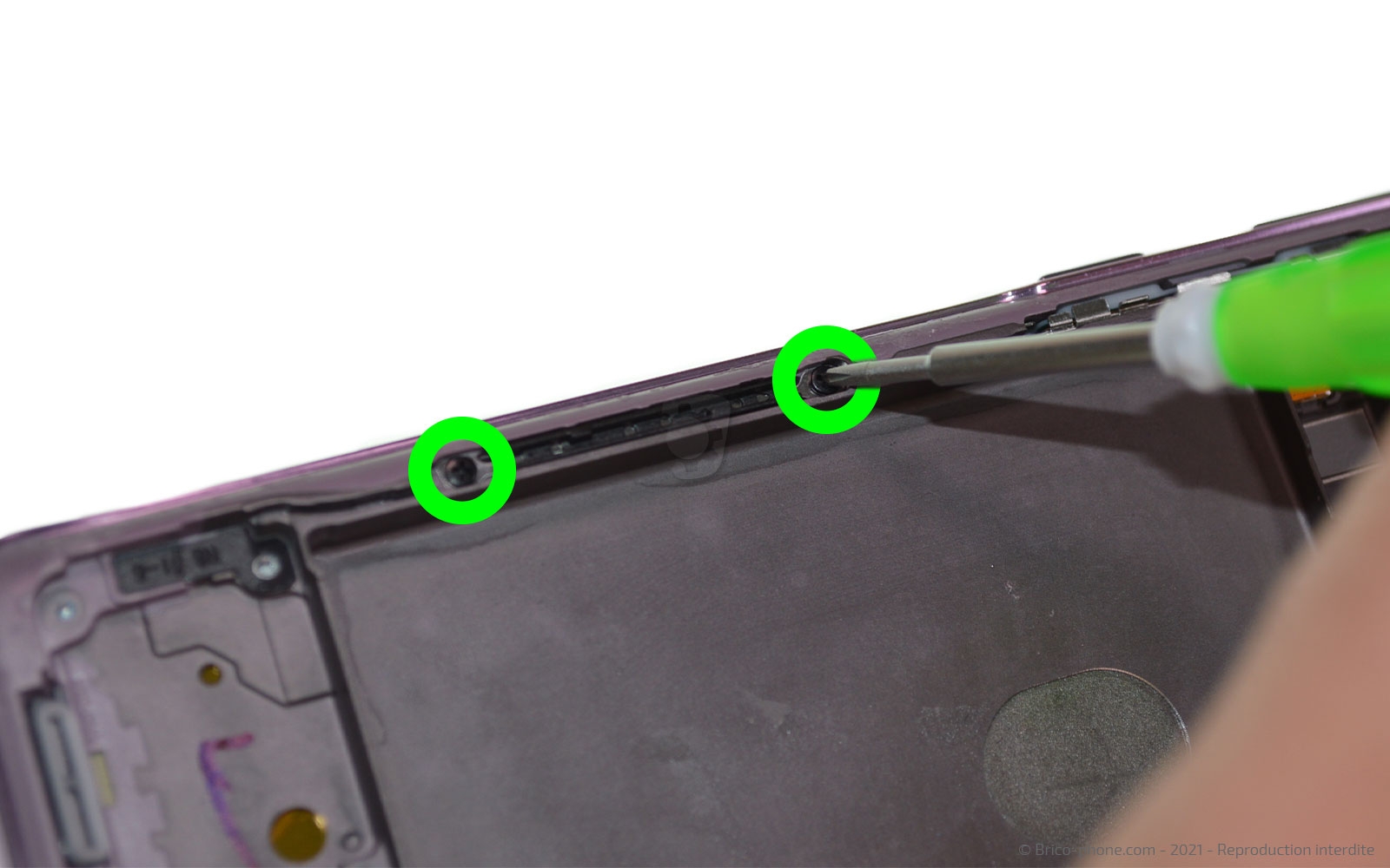 Démontage complet sur Galaxy S20 FE photo 1