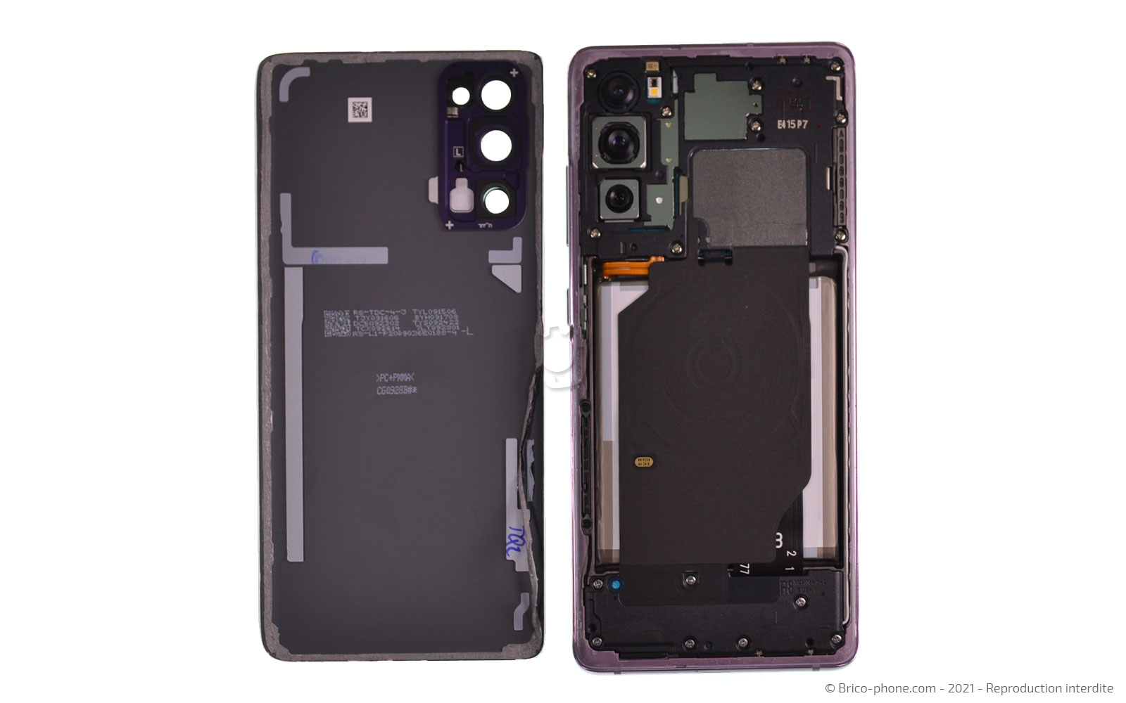 Démontage complet sur Galaxy S20 FE photo 3