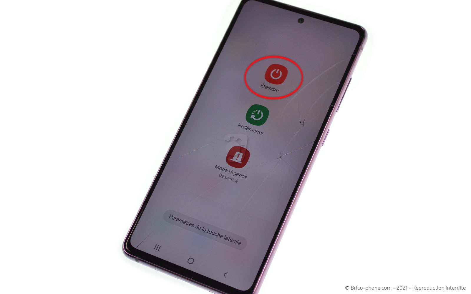 Changement du bloc écran  sur Galaxy S20 FE photo 3
