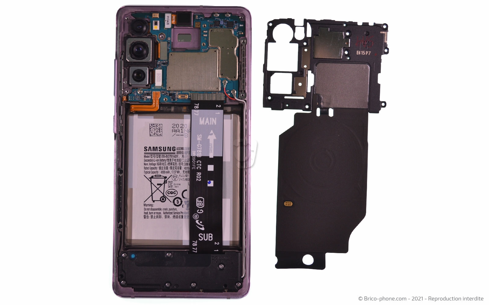 Changement de batterie  sur Galaxy S20 FE photo 4