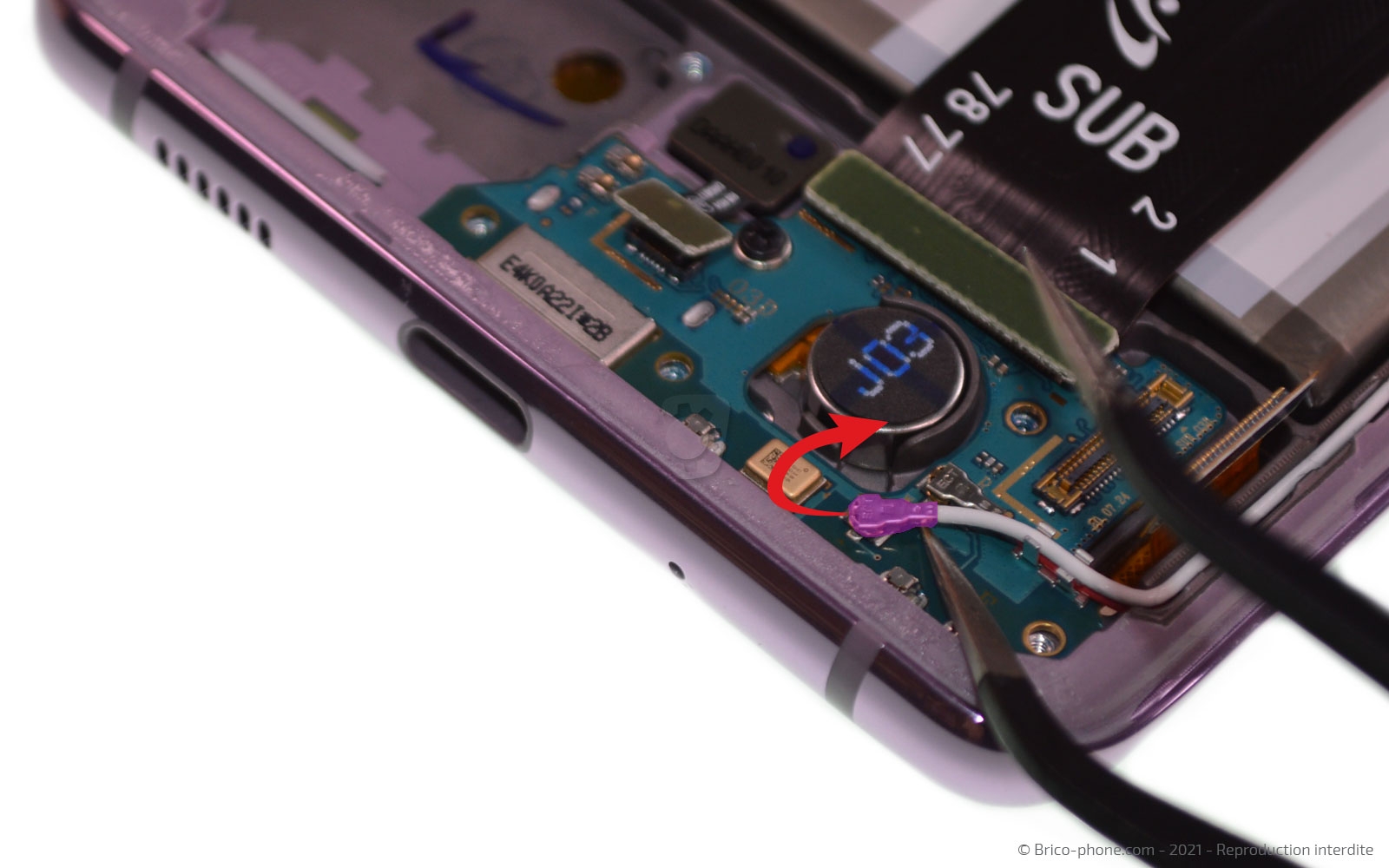 Changement du connecteur de charge sur Galaxy S20 FE photo 1