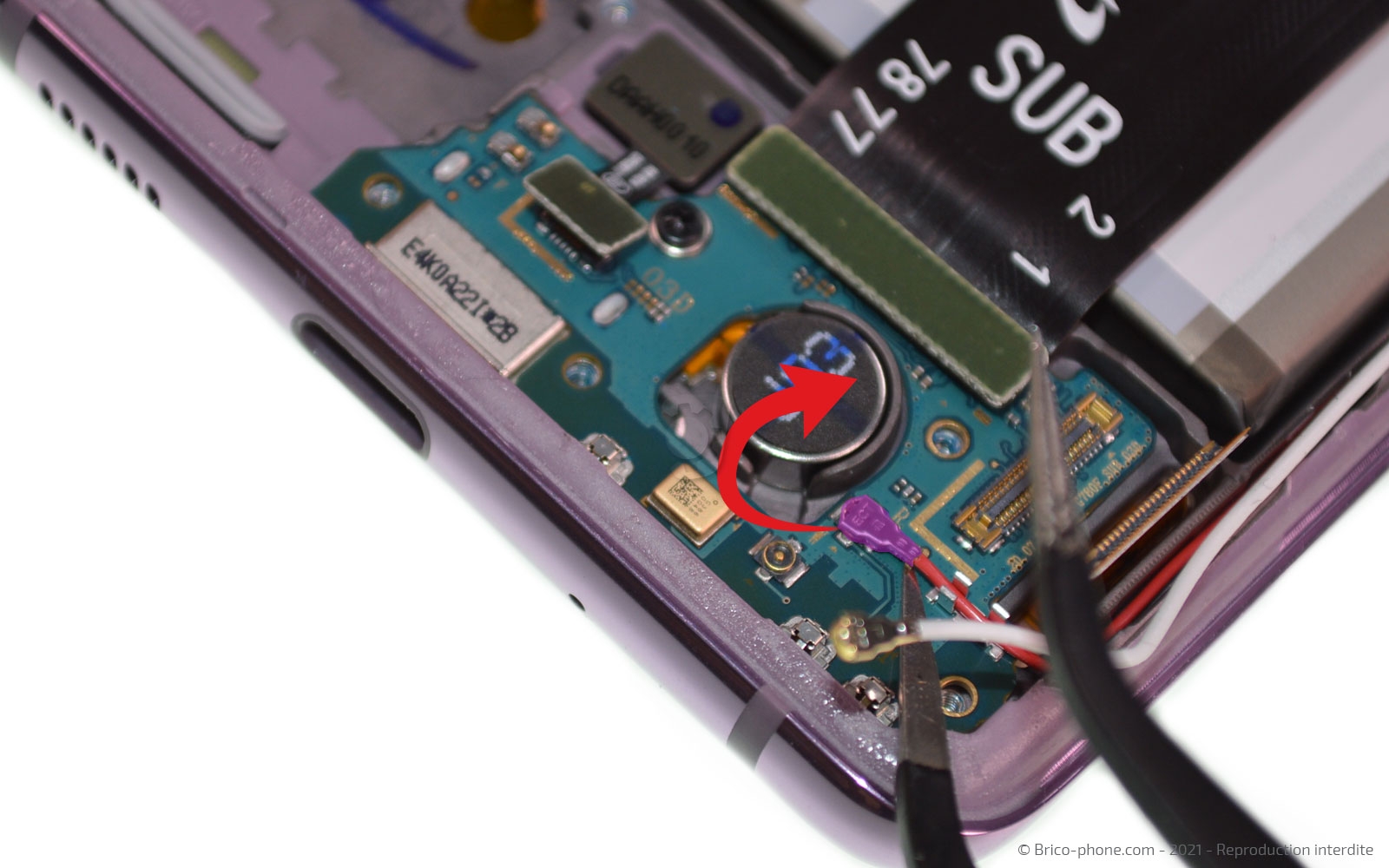 Changement du connecteur de charge sur Galaxy S20 FE photo 2