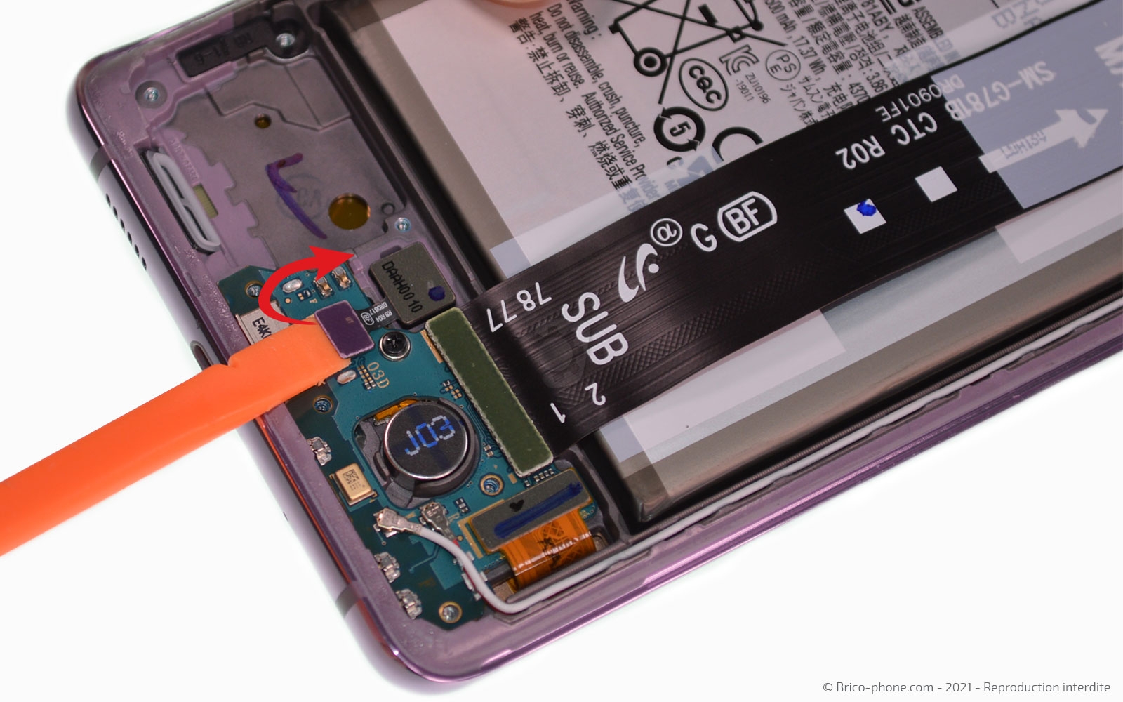 Changement du connecteur de charge sur Galaxy S20 FE photo 1