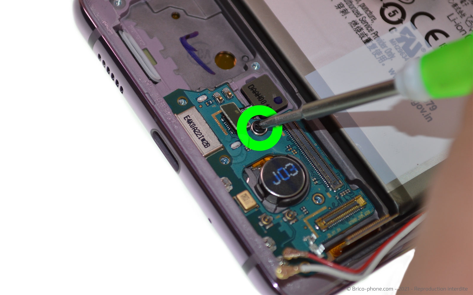 Changement du connecteur de charge sur Galaxy S20 FE photo 1