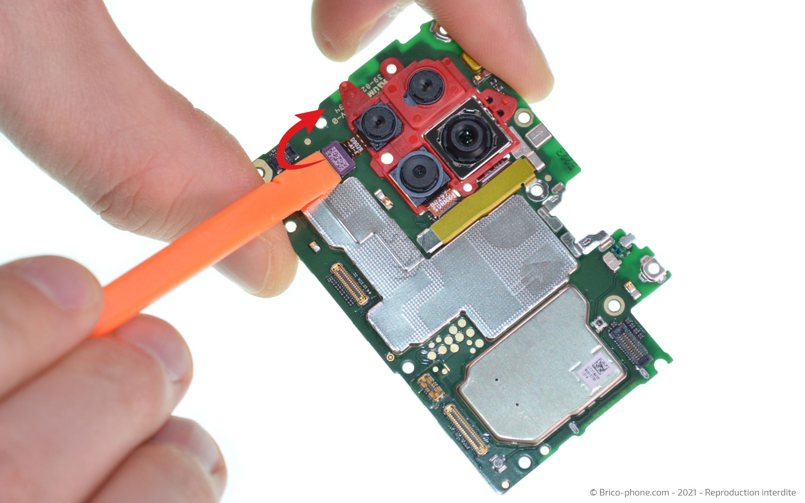 Démontage complet sur P40 Lite photo 1