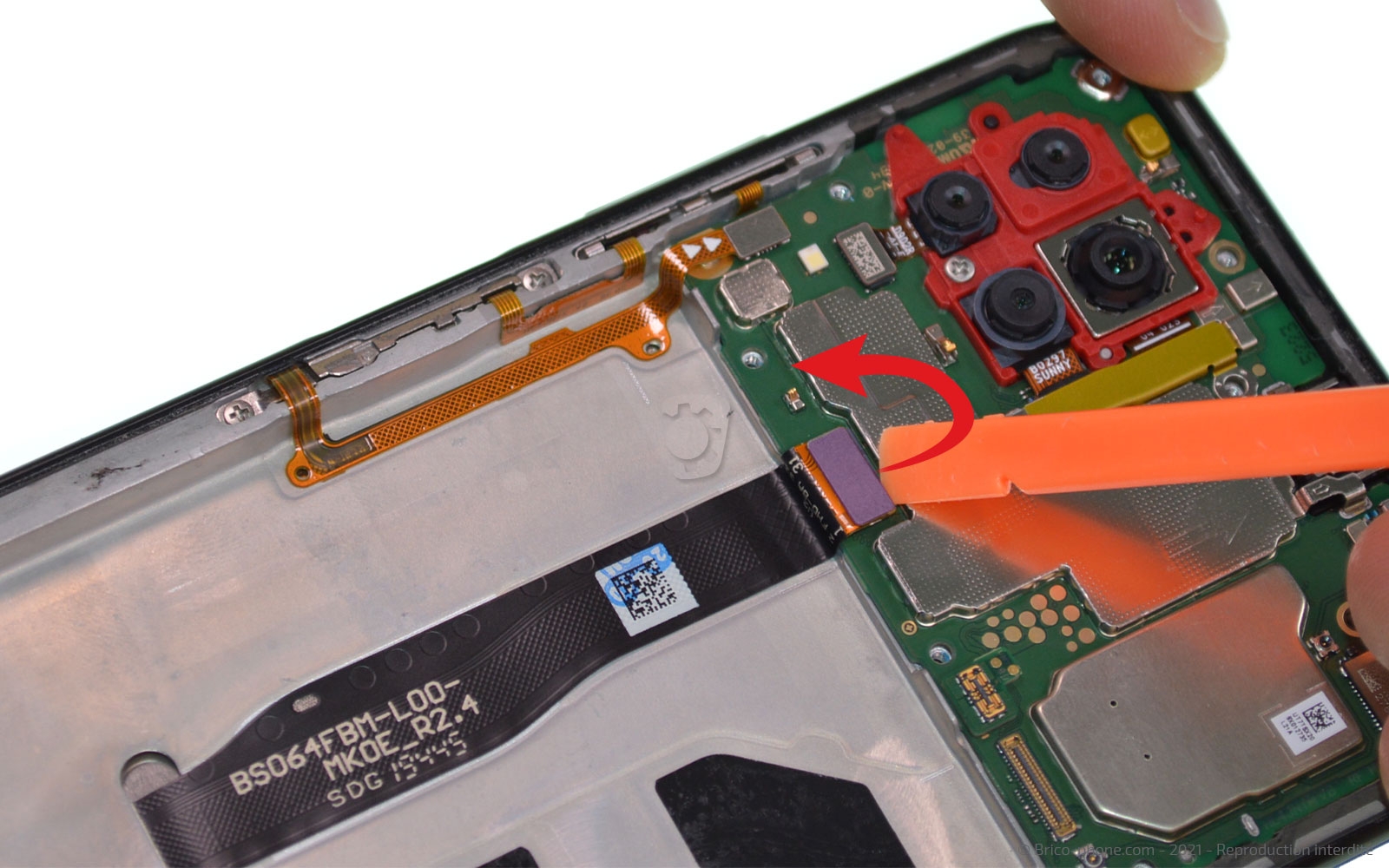 Démontage complet sur P40 Lite photo 1