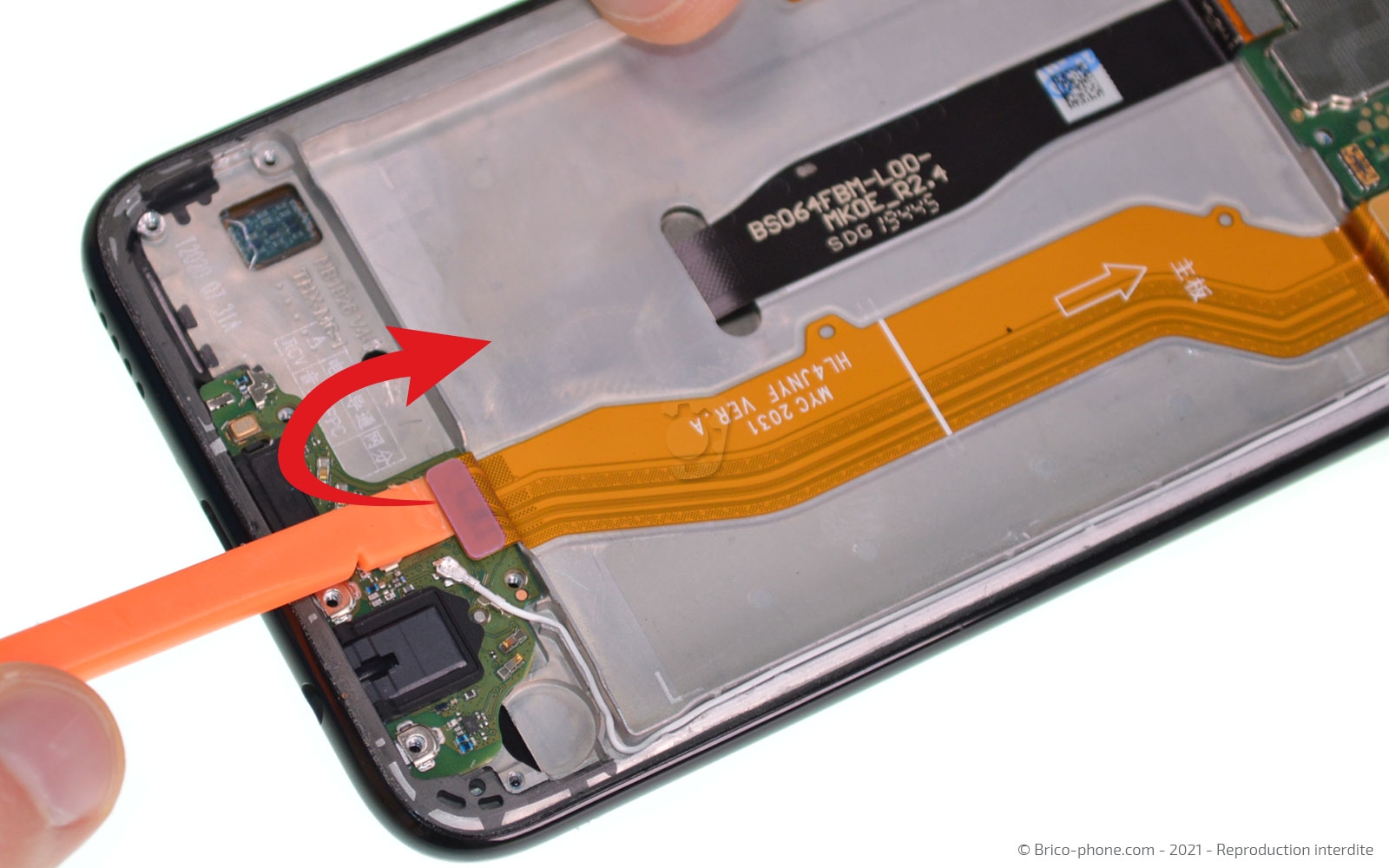 Démontage complet sur P40 Lite photo 1