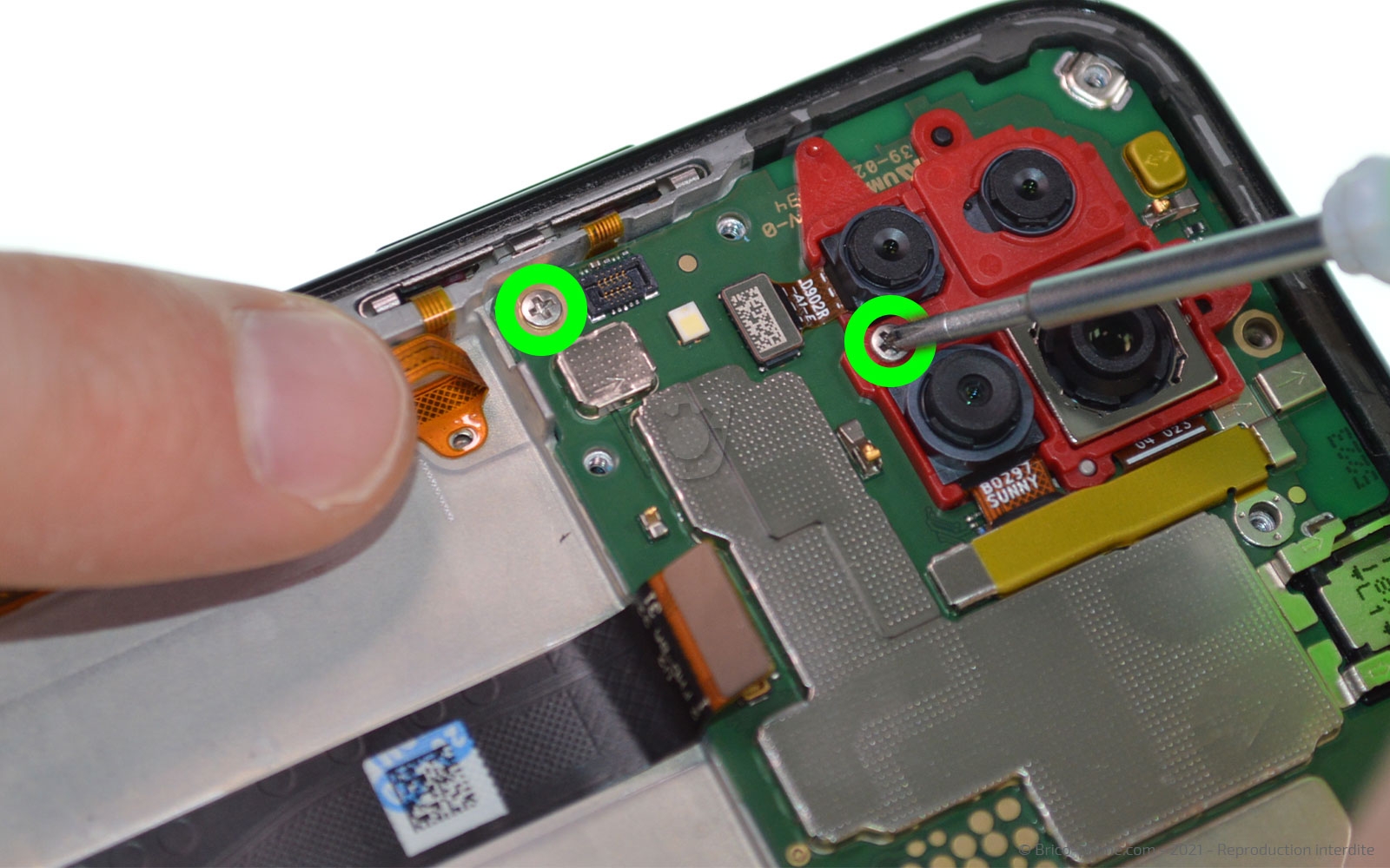 Démontage complet sur P40 Lite photo 1