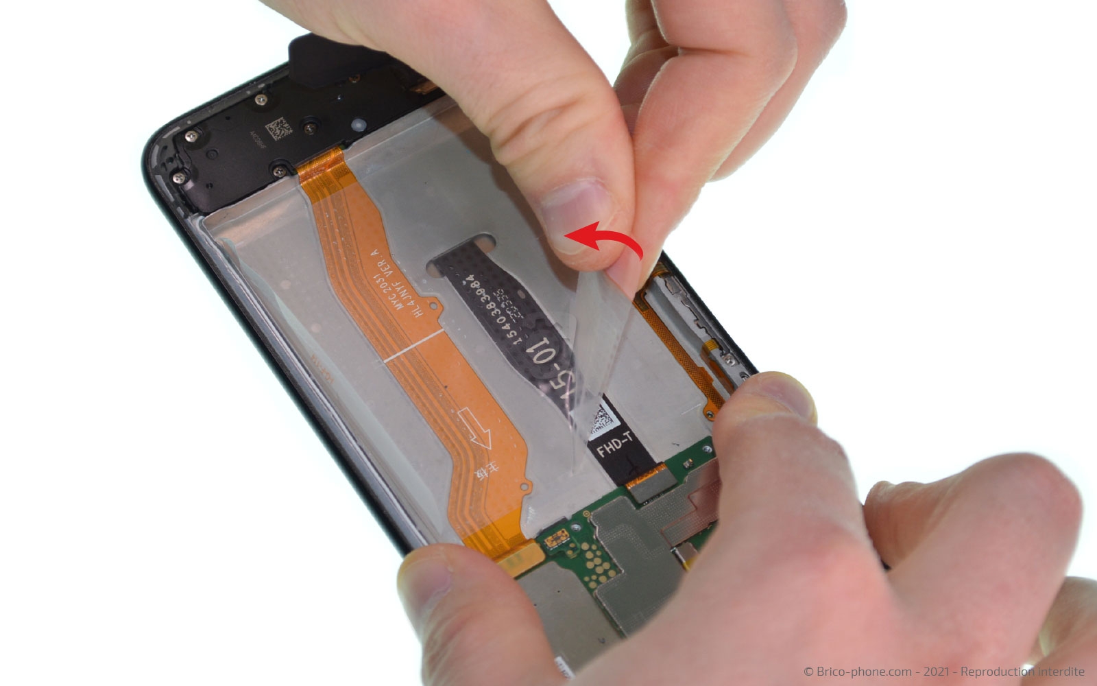 Démontage complet sur P40 Lite photo 1