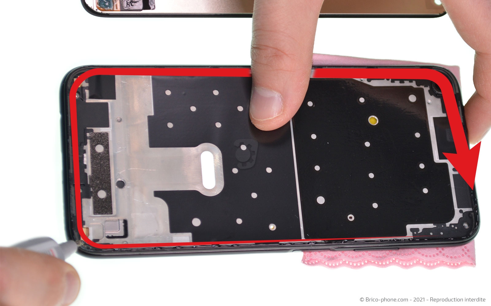 Changement de l'écran seul sur P40 Lite photo 2