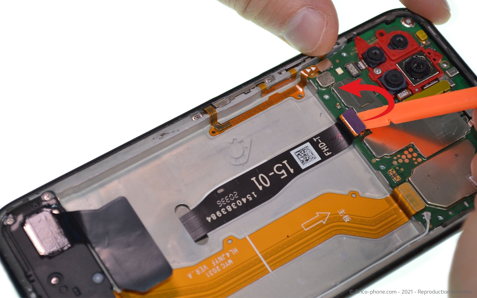 Changement de l'écran seul sur P40 Lite photo 1