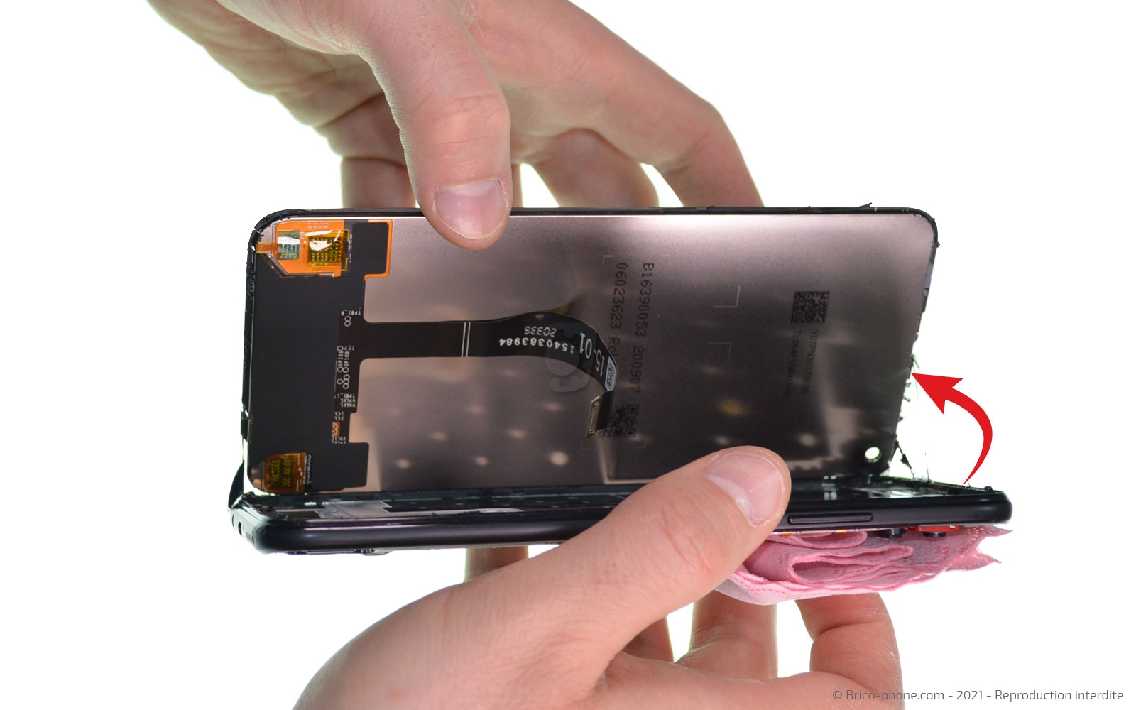 Changement de l'écran seul sur P40 Lite photo 1