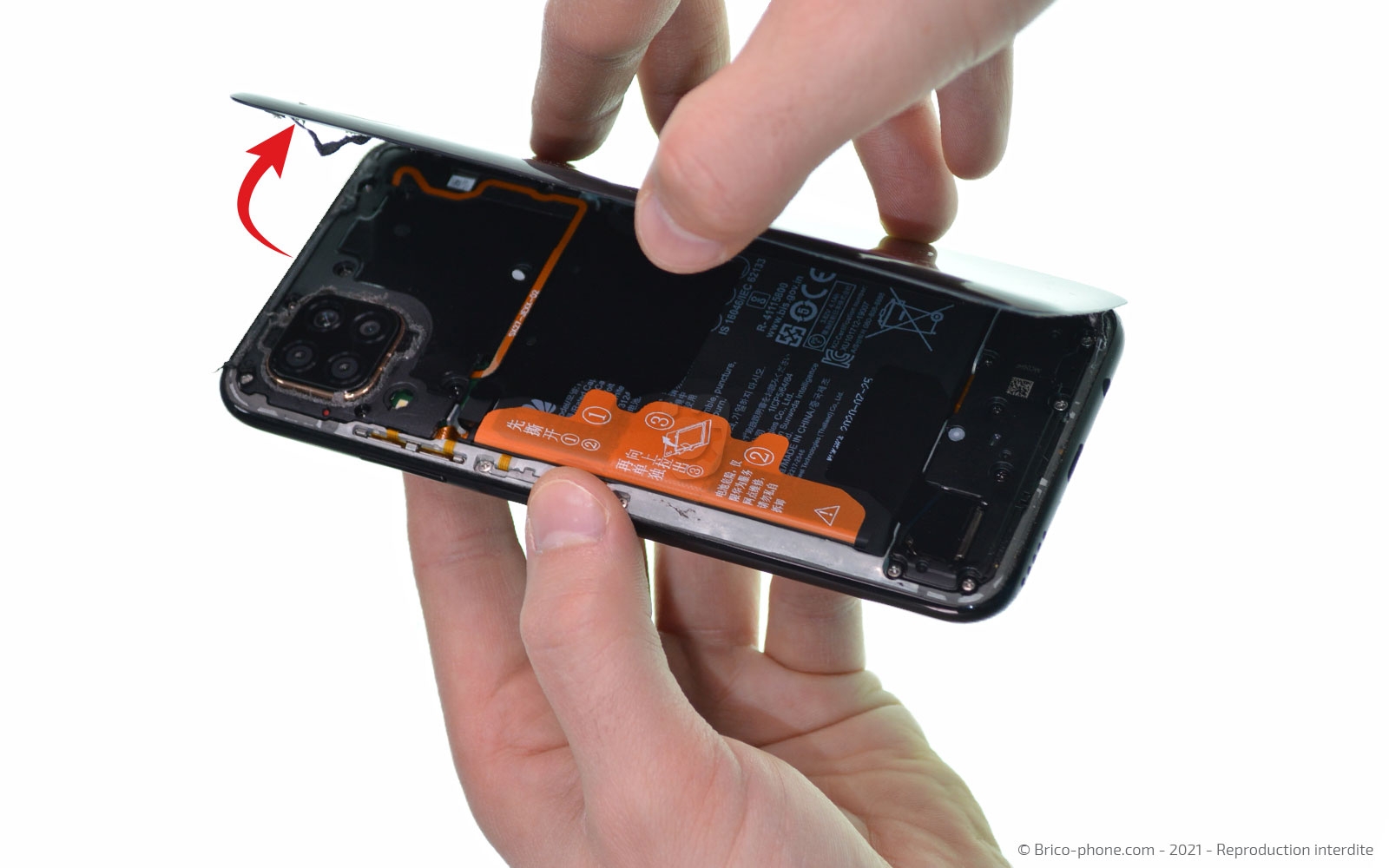 Changement de l'écran seul sur P40 Lite photo 2