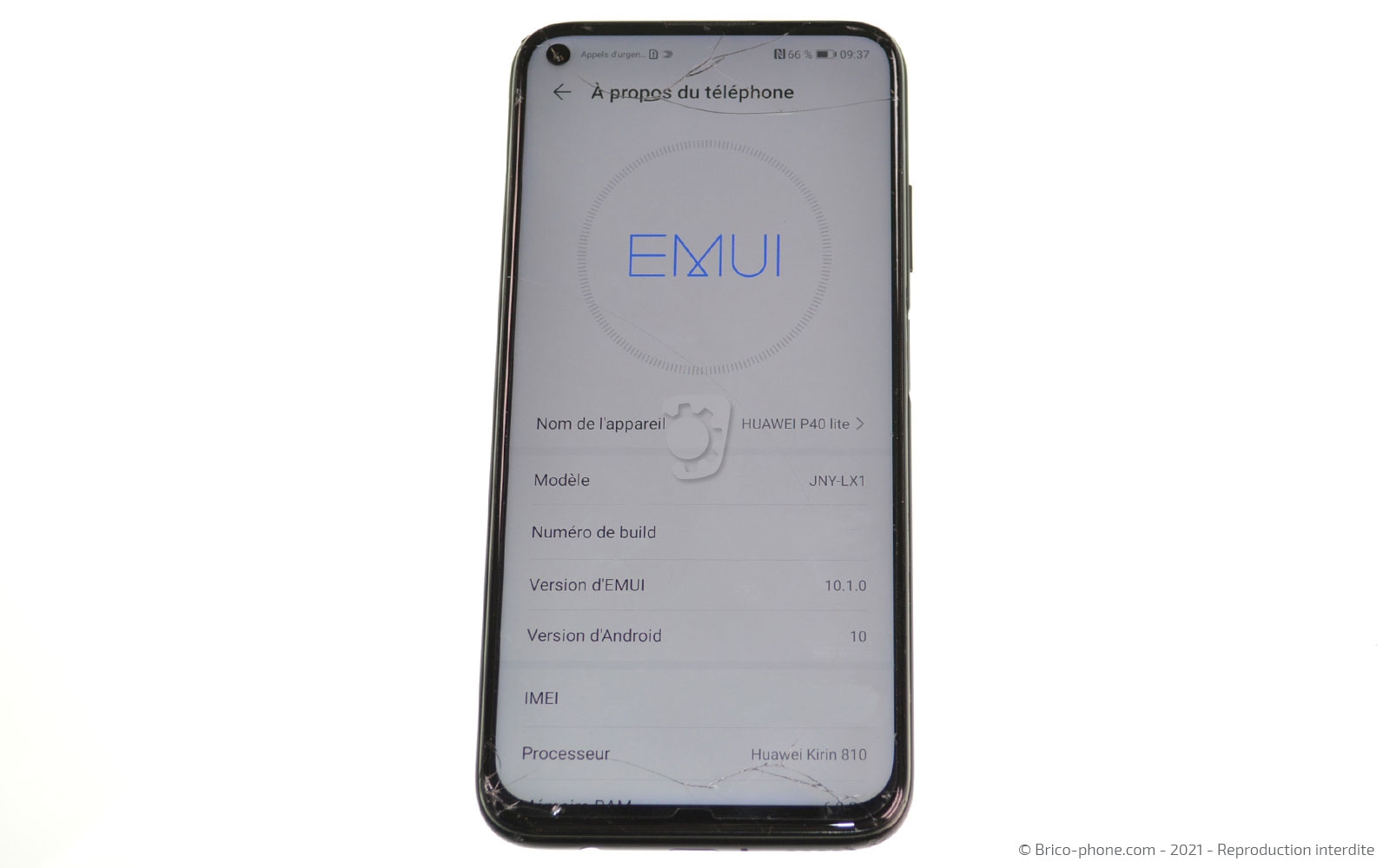 Changement de batterie sur P40 Lite photo 1