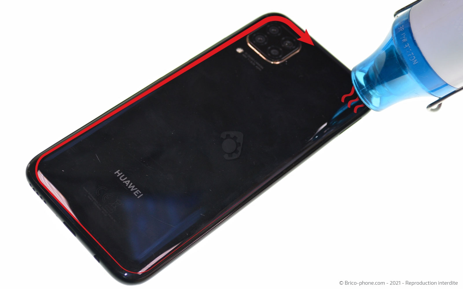 Changement de batterie sur P40 Lite photo 2