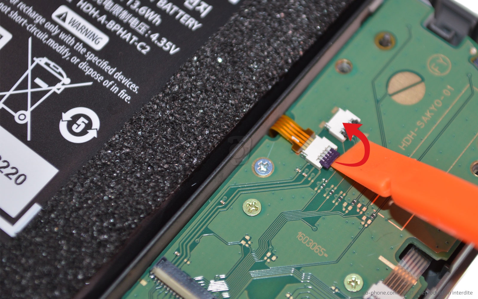 Démontage complet sur Switch Lite photo 1