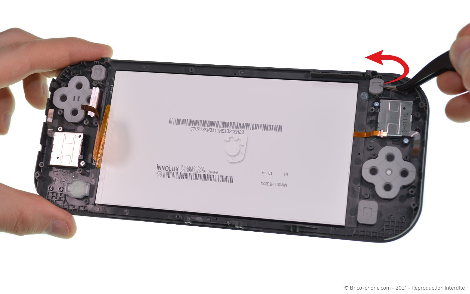 Démontage complet sur Switch Lite photo 1