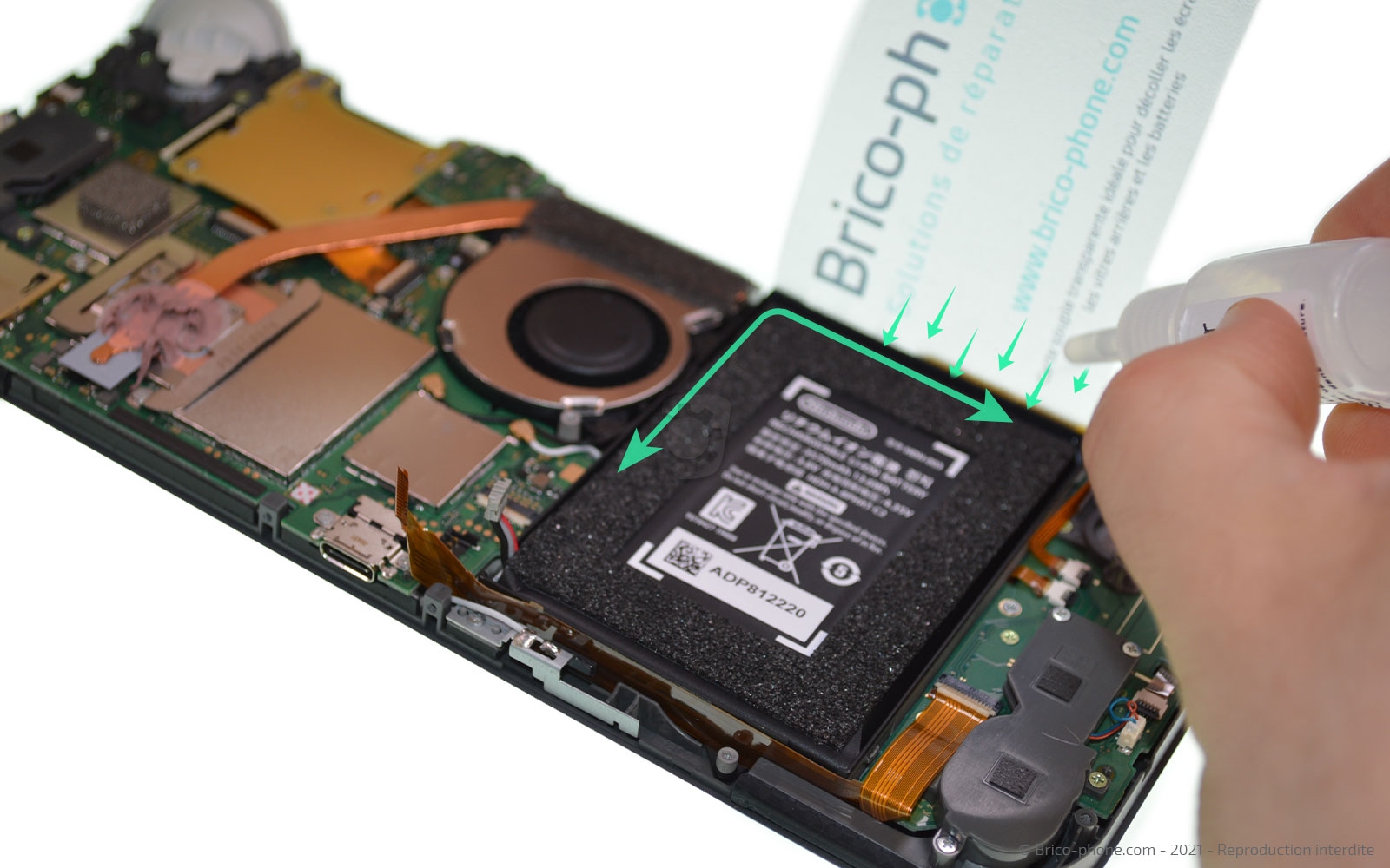 Tutoriel de remplacement pour la batterie de la console Nintendo Switch