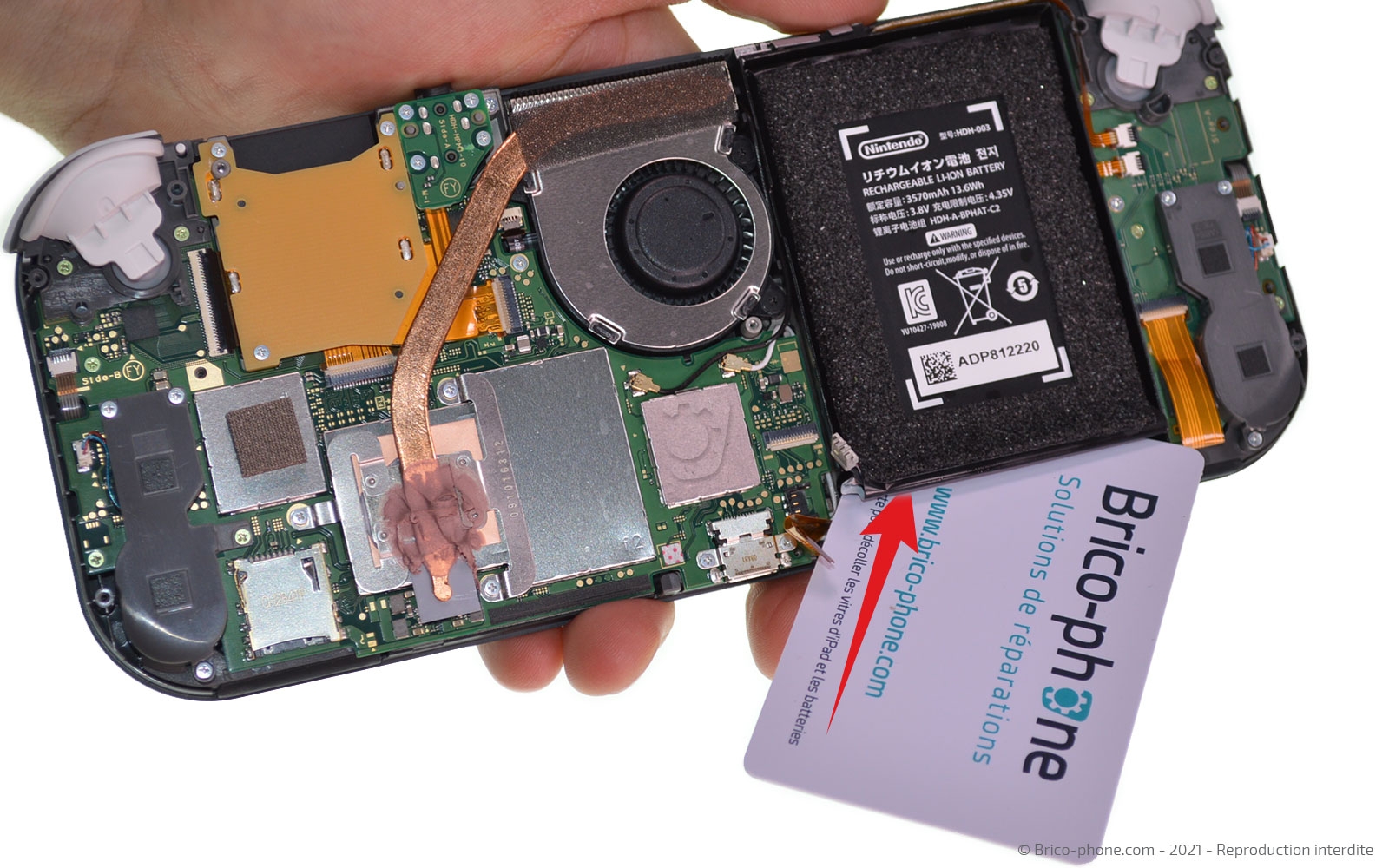 Changement de la batterie sur Switch Lite photo 1