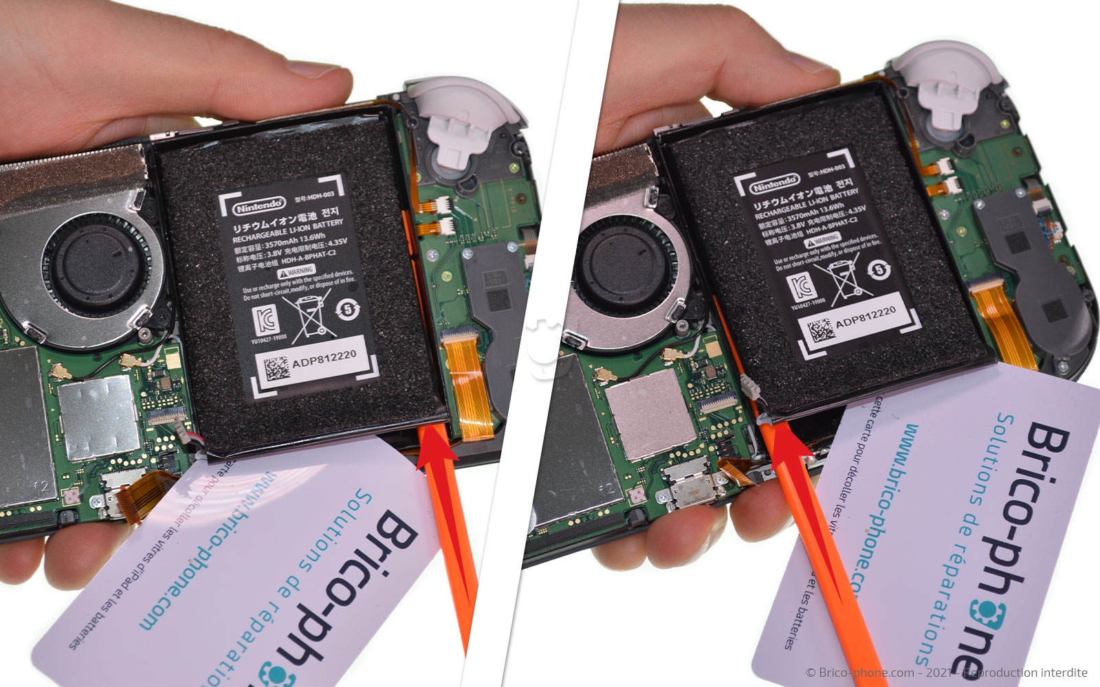 Tutoriel de remplacement pour la batterie de la console Nintendo Switch