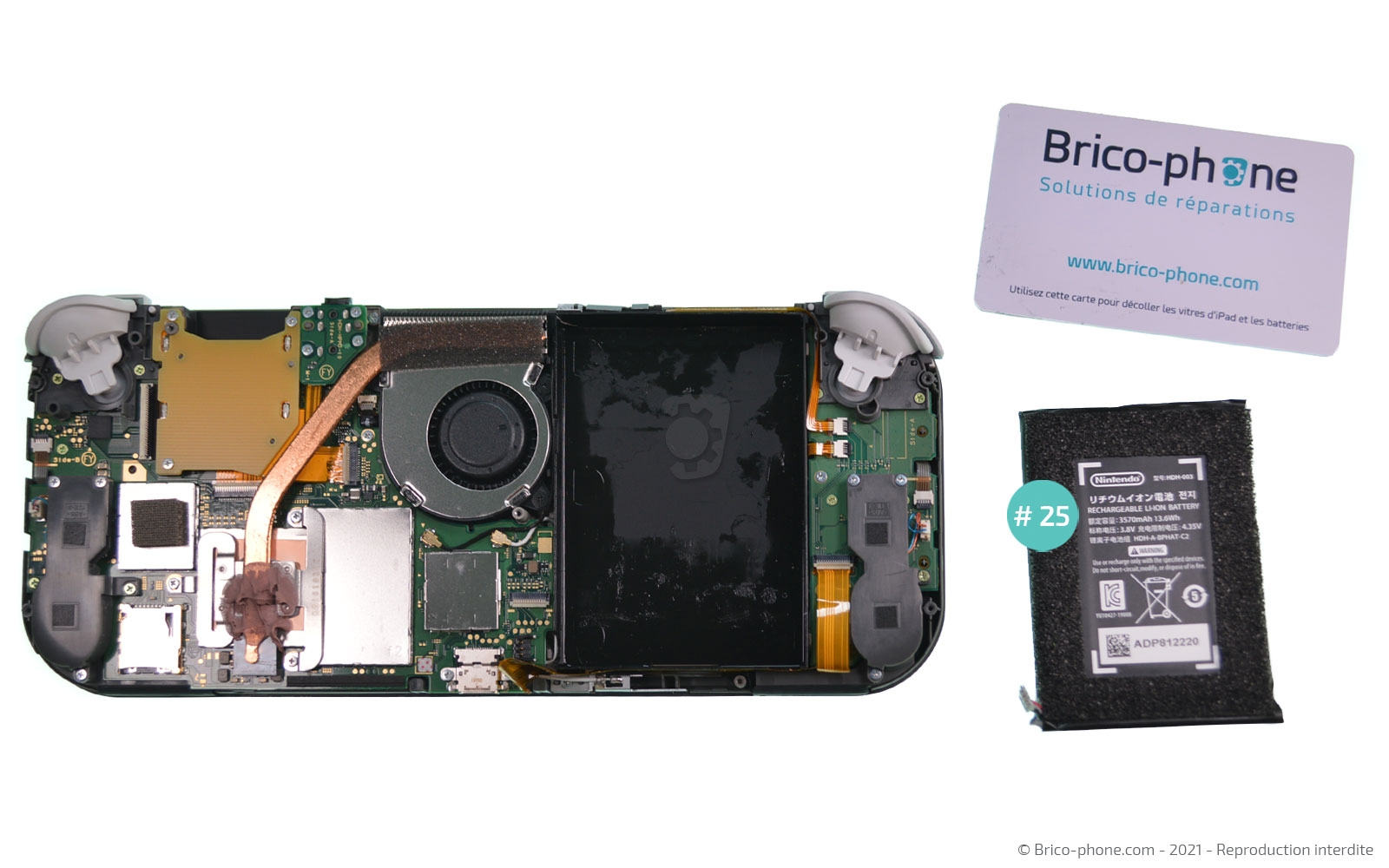 Changement de la batterie sur Switch Lite photo 4