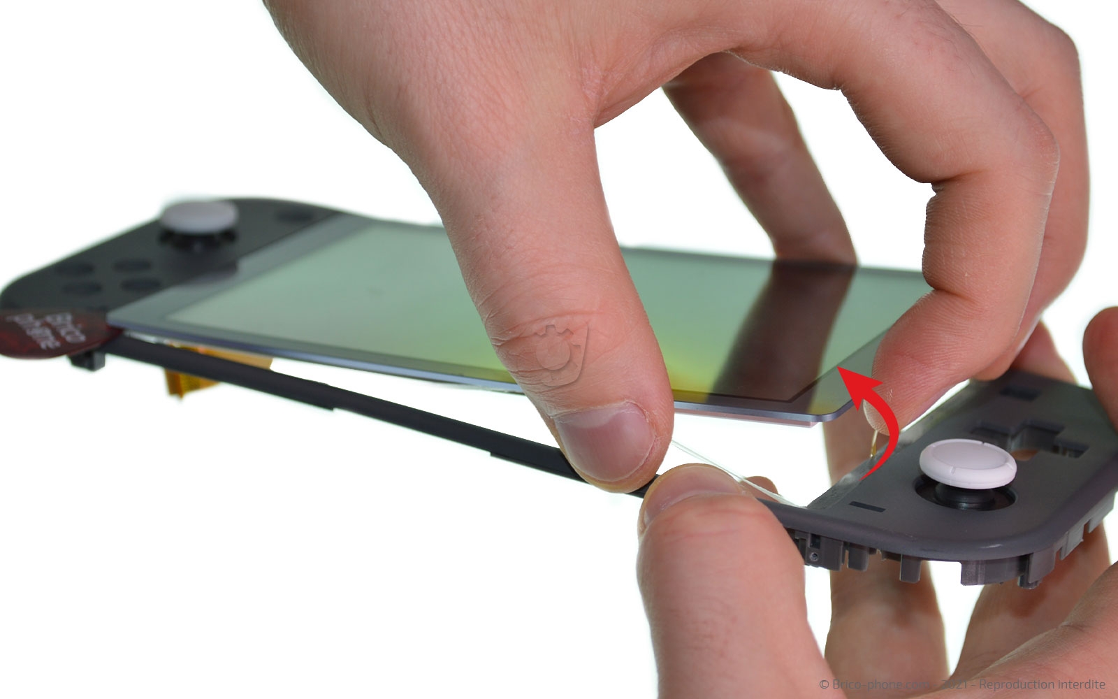 Changement de la vitre tactile ou du LCD  sur Switch Lite photo 4