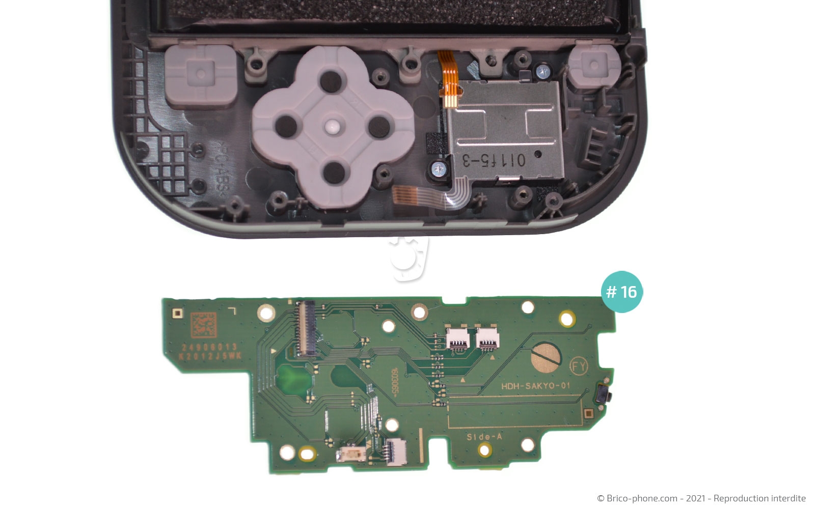Changement d'un joystick sur Switch Lite photo 3