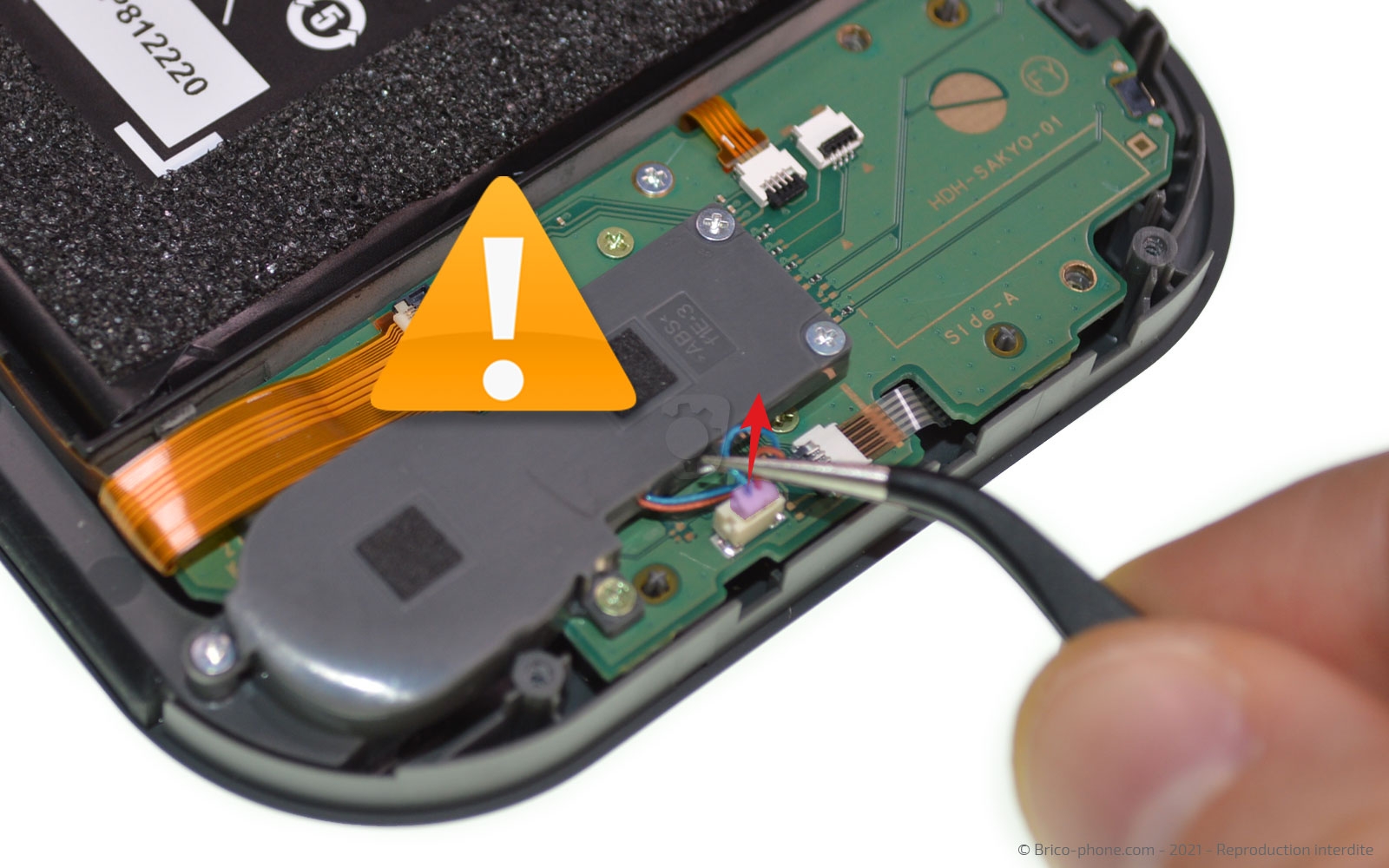 Changement d'un joystick sur Switch Lite photo 1