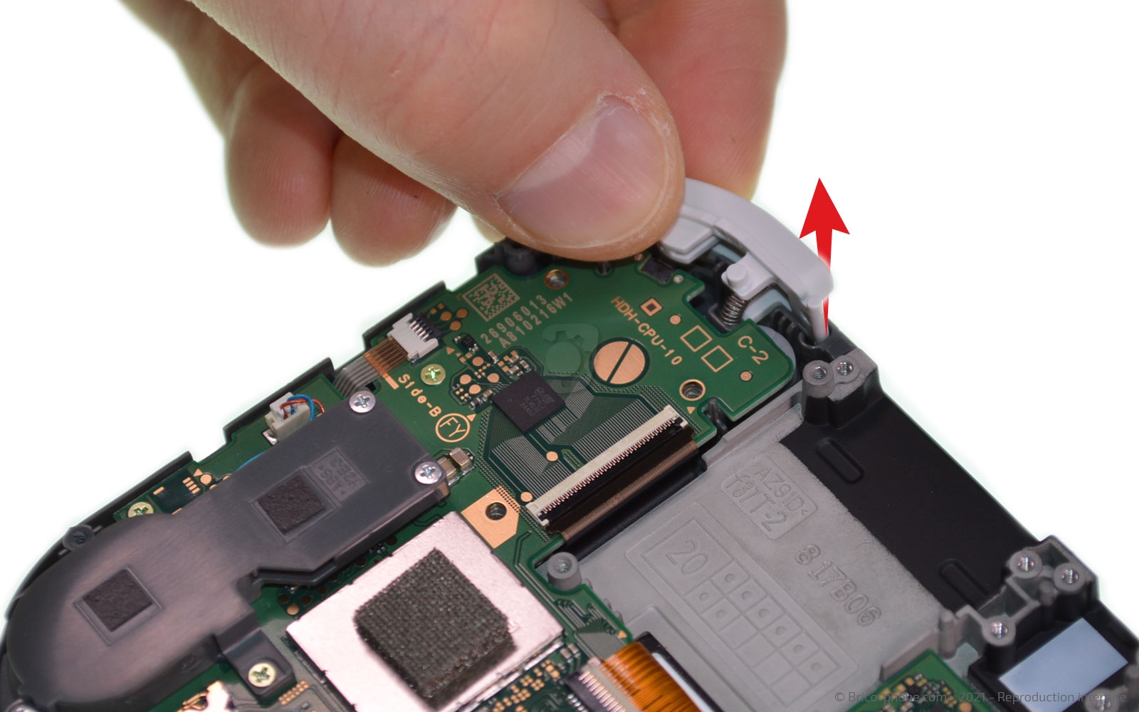 Changement d'un joystick sur Switch Lite photo 3