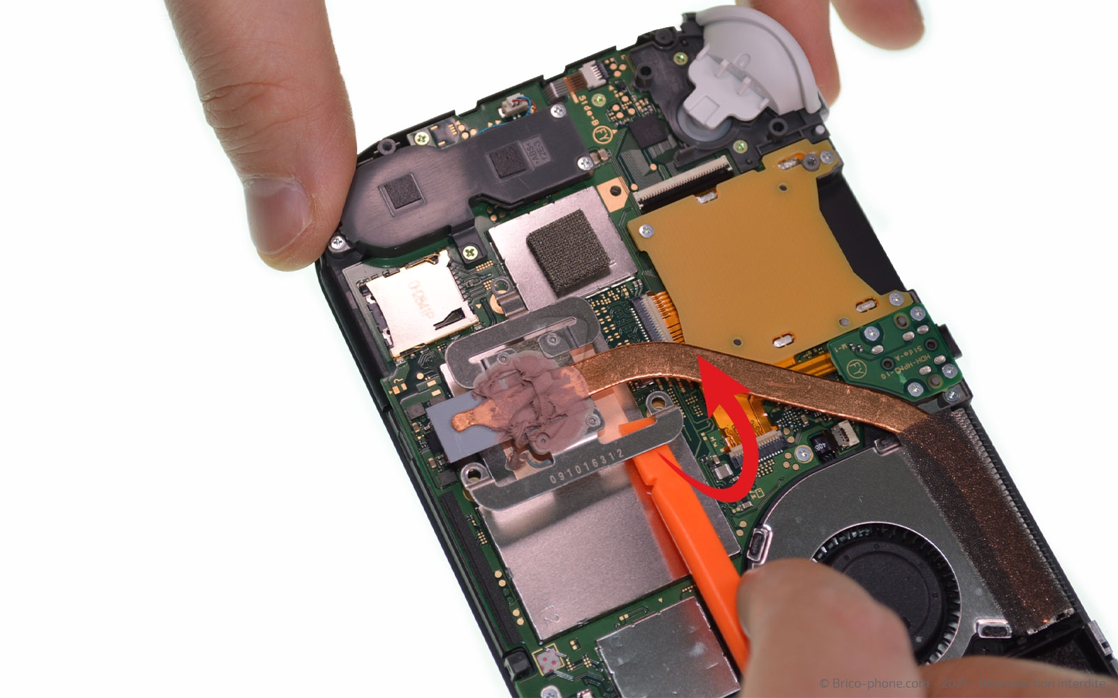 Changement d'un joystick sur Switch Lite photo 2