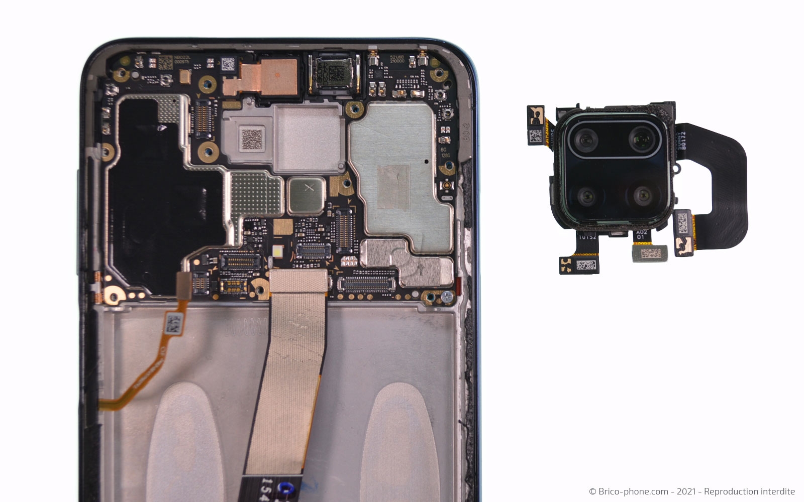 Démontage complet sur Redmi Note 9 Pro photo 3