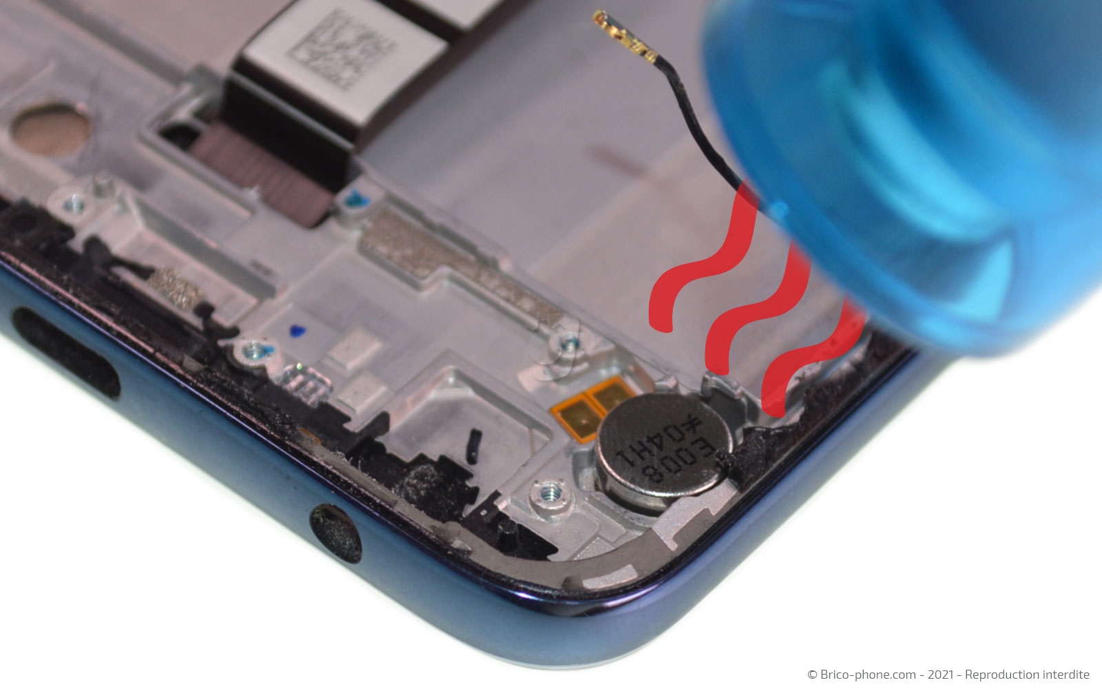 Changement du bloc écran  sur Redmi Note 9 Pro photo 1