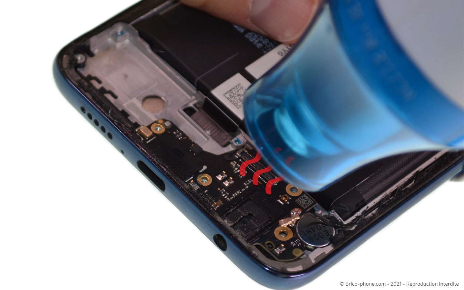 Changement du connecteur de charge sur Redmi Note 9 Pro photo 1