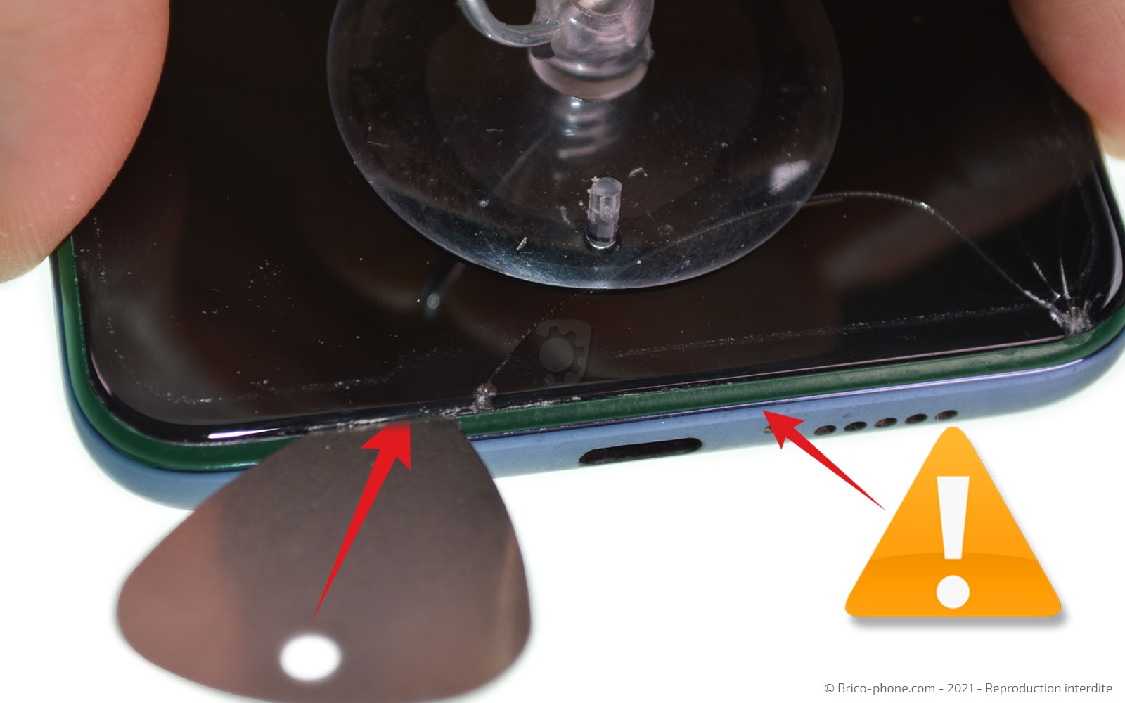 Changement d'écran (vitre + LCD) sur Redmi Note 9 Pro photo 2