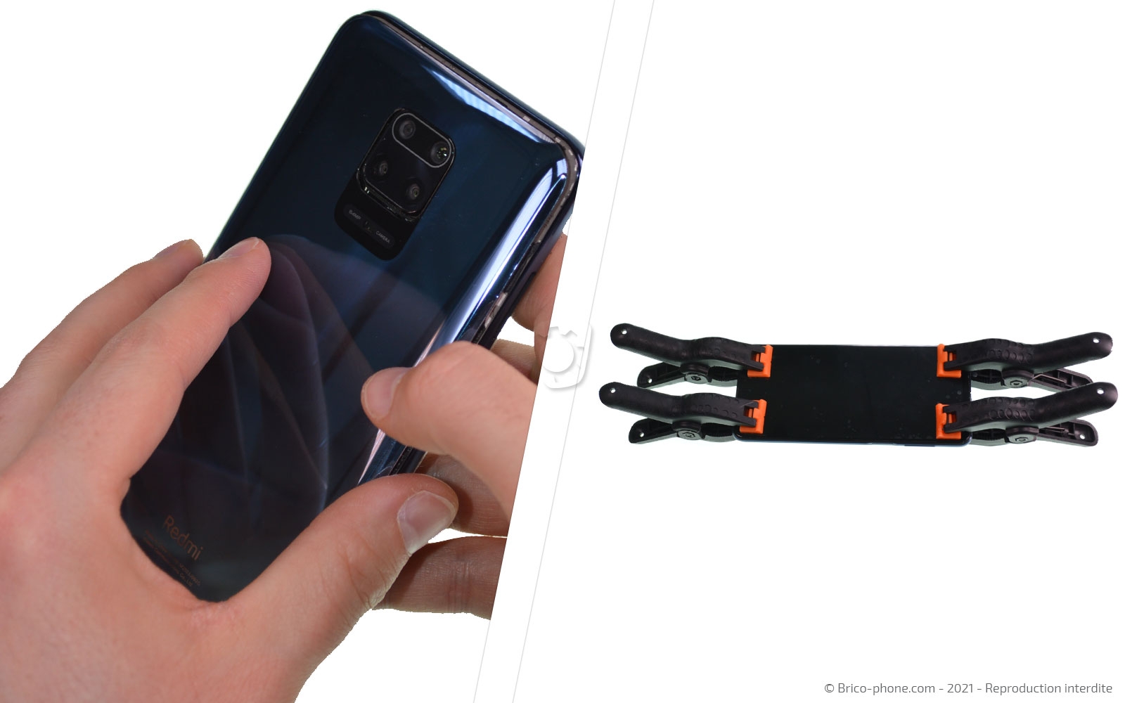 Changement d'écran (vitre + LCD) sur Redmi Note 9 Pro photo 2