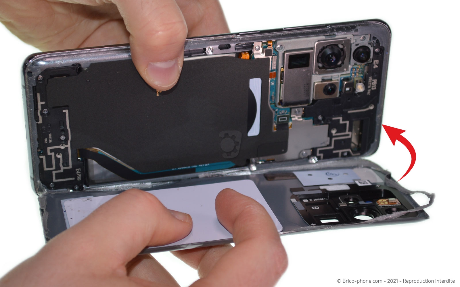 Démontage complet sur Galaxy S20 Ultra photo 4