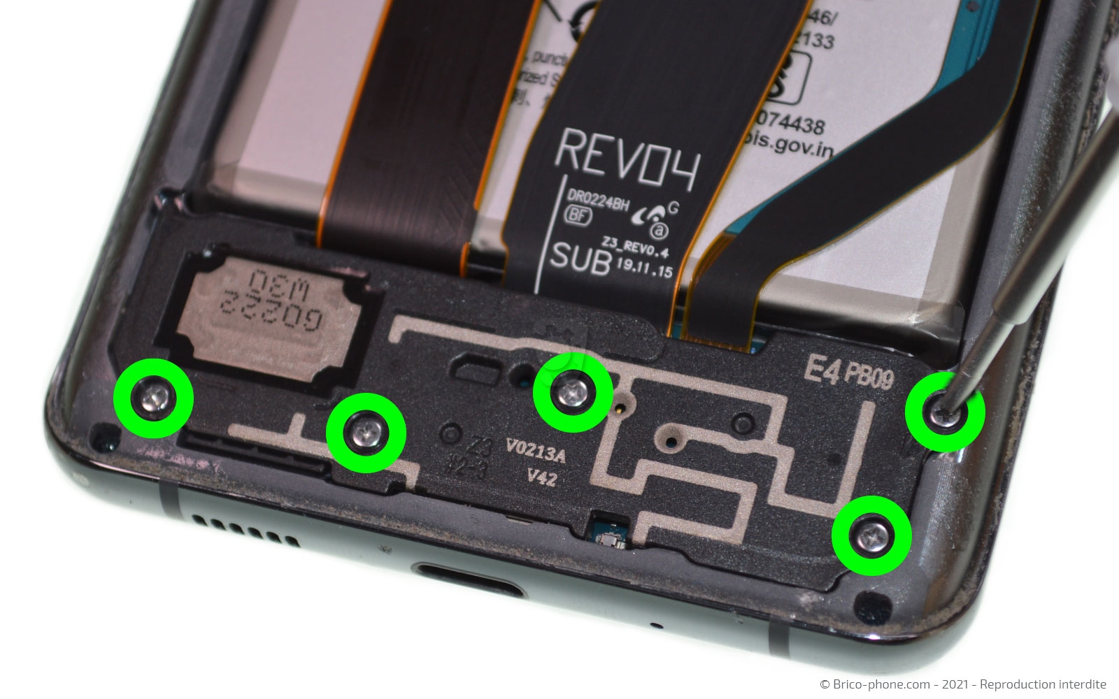 Démontage complet sur Galaxy S20 Ultra photo 1