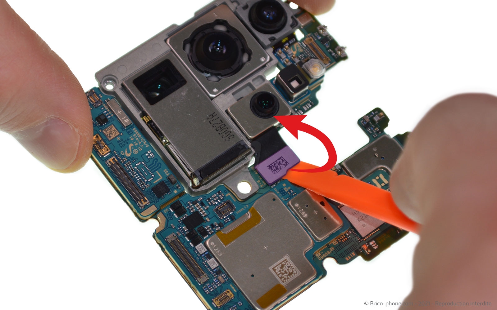 Démontage complet sur Galaxy S20 Ultra photo 1