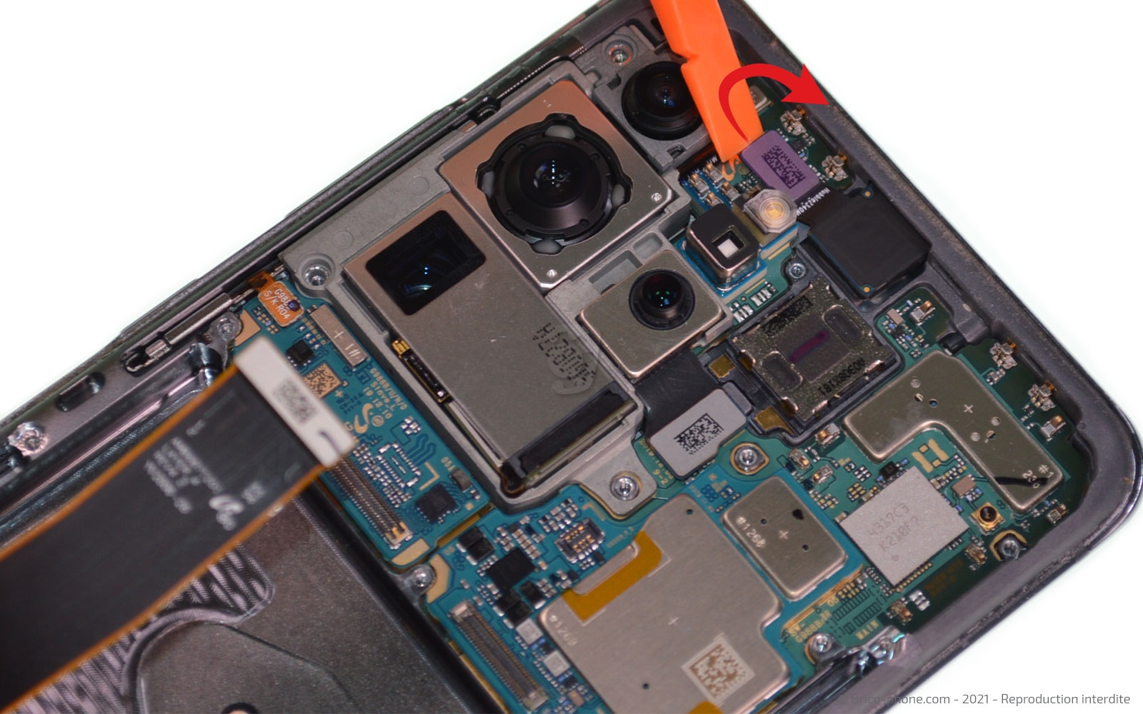 Démontage complet sur Galaxy S20 Ultra photo 1