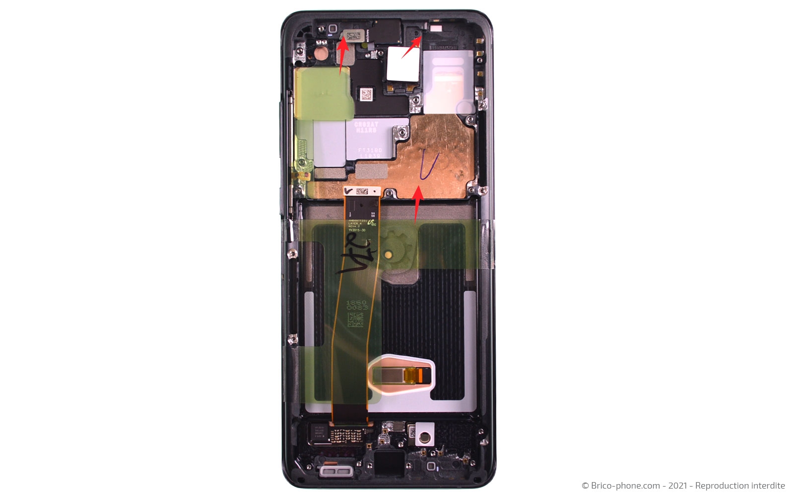 Changement du bloc écran sur Galaxy S20 Ultra photo 1