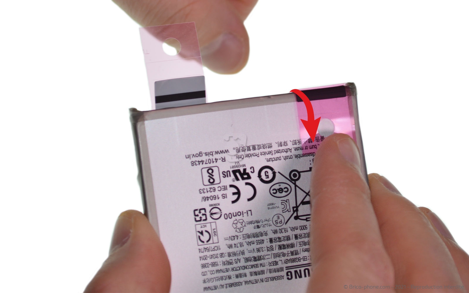 Changement du bloc écran sur Galaxy S20 Ultra photo 2