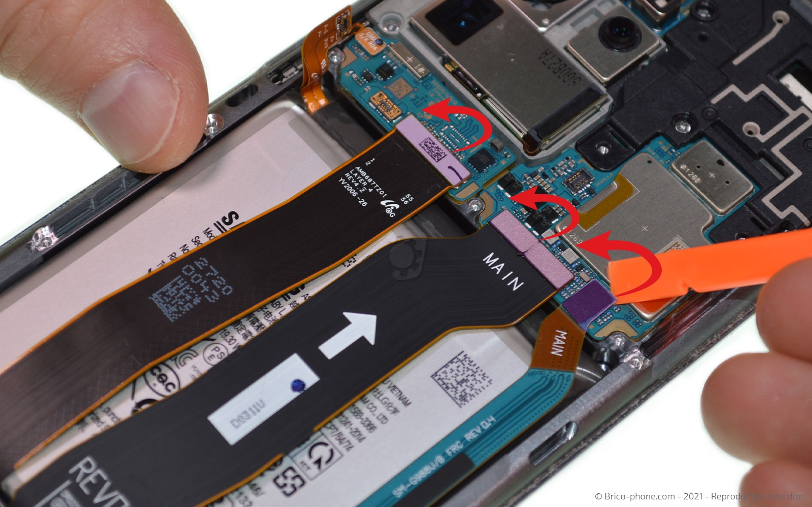 Changement du bloc écran sur Galaxy S20 Ultra photo 1