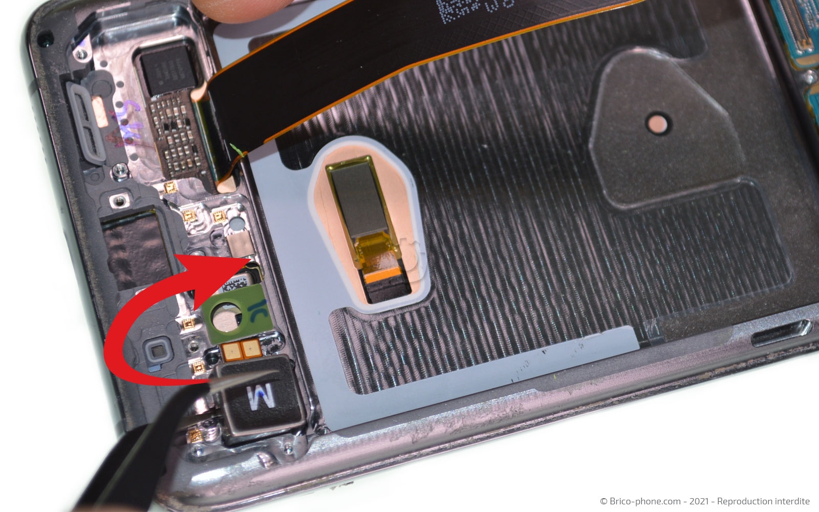 Changement du bloc écran sur Galaxy S20 Ultra photo 2