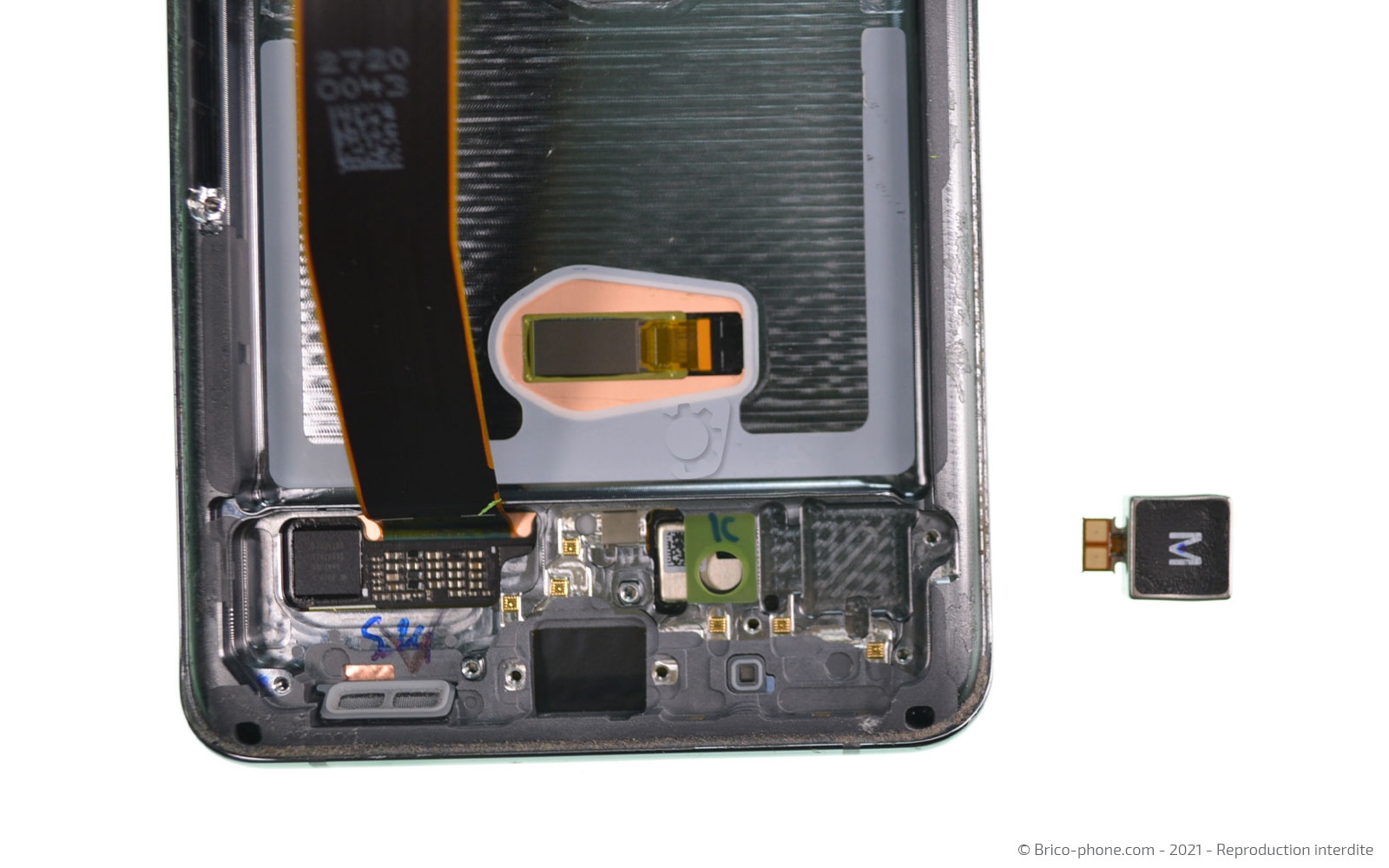 Changement du bloc écran sur Galaxy S20 Ultra photo 3