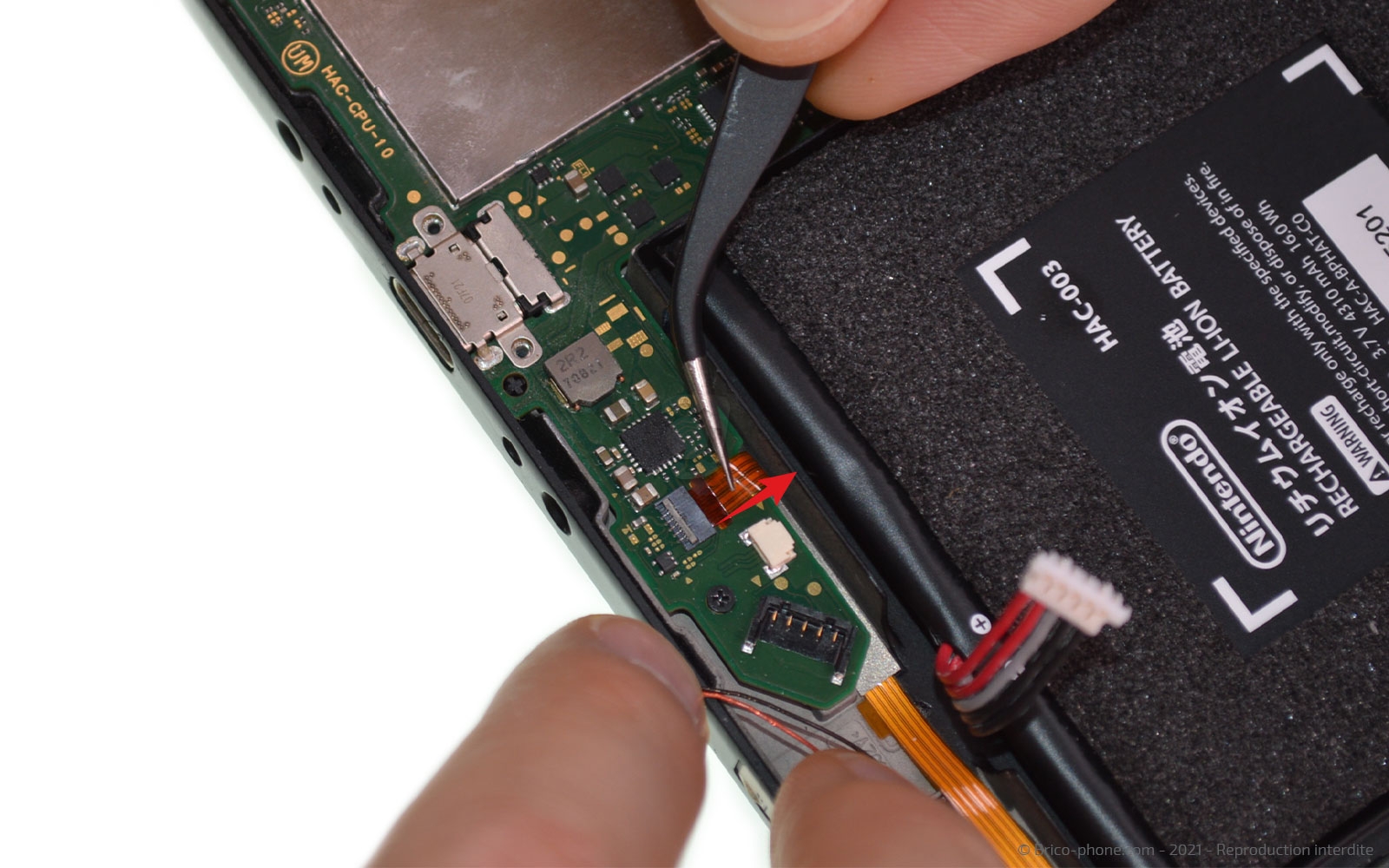 Démontage complet sur Switch photo 4